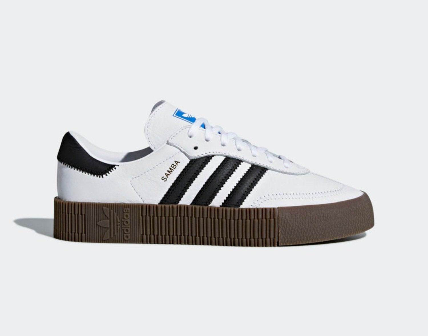 Adidas Sambarose Platform (White/Black)