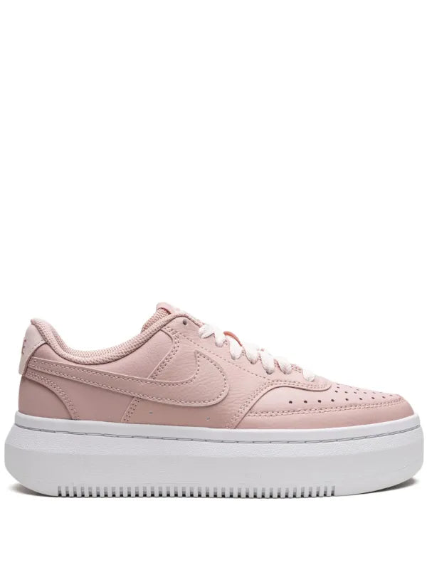 Nike Court Vision Alta Women’s Platform Sneakers(White/Pink Oxford Colorway)