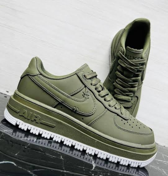 Nike Air Force 1 Luxe (Olive Green)