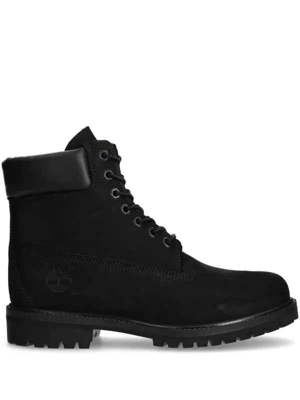 Timberland Premium 6 Inch Waterproof Boots( Black Nubuck)