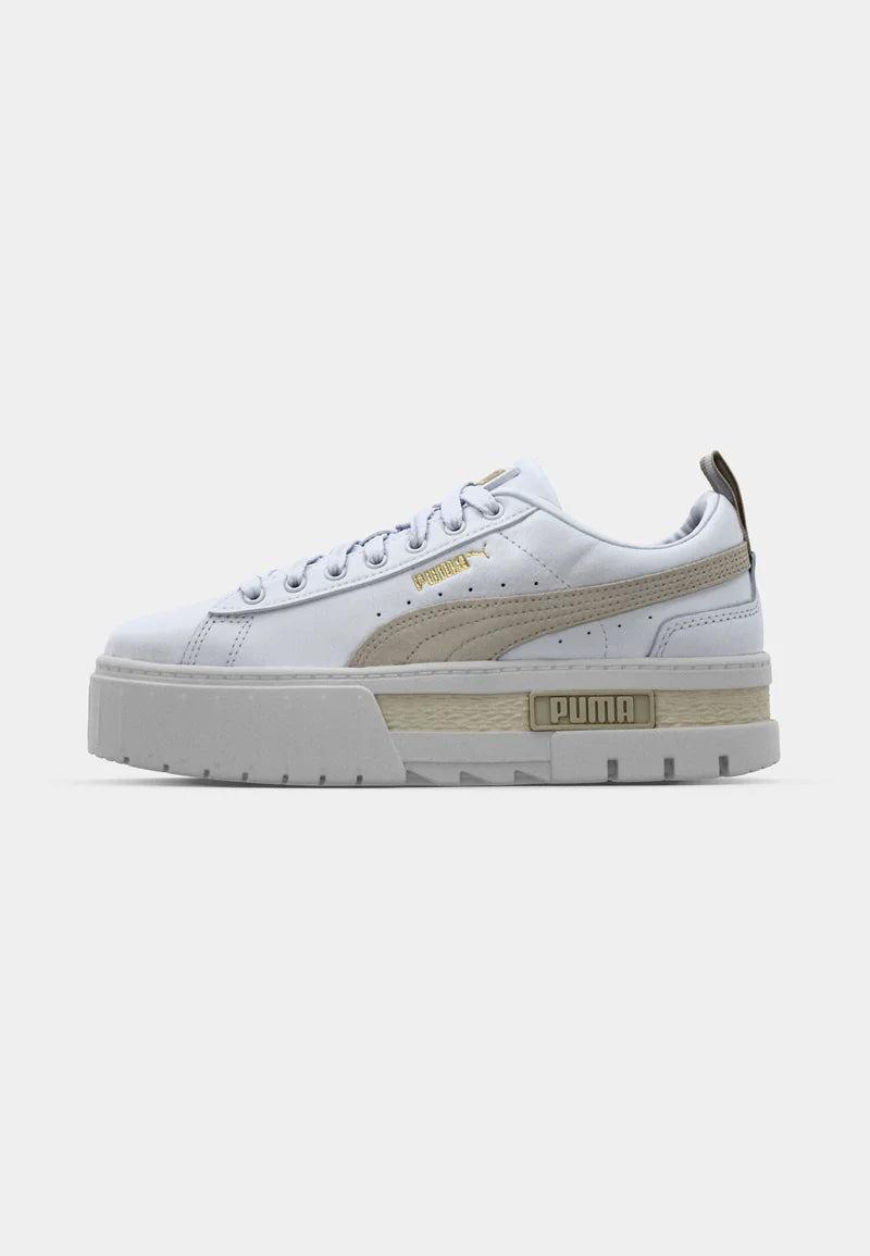 Puma Women’s Mayze Leather(White-Peyote Colorway)