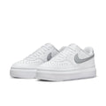 Nike Court Vision Alta(White and Metallic Silver)