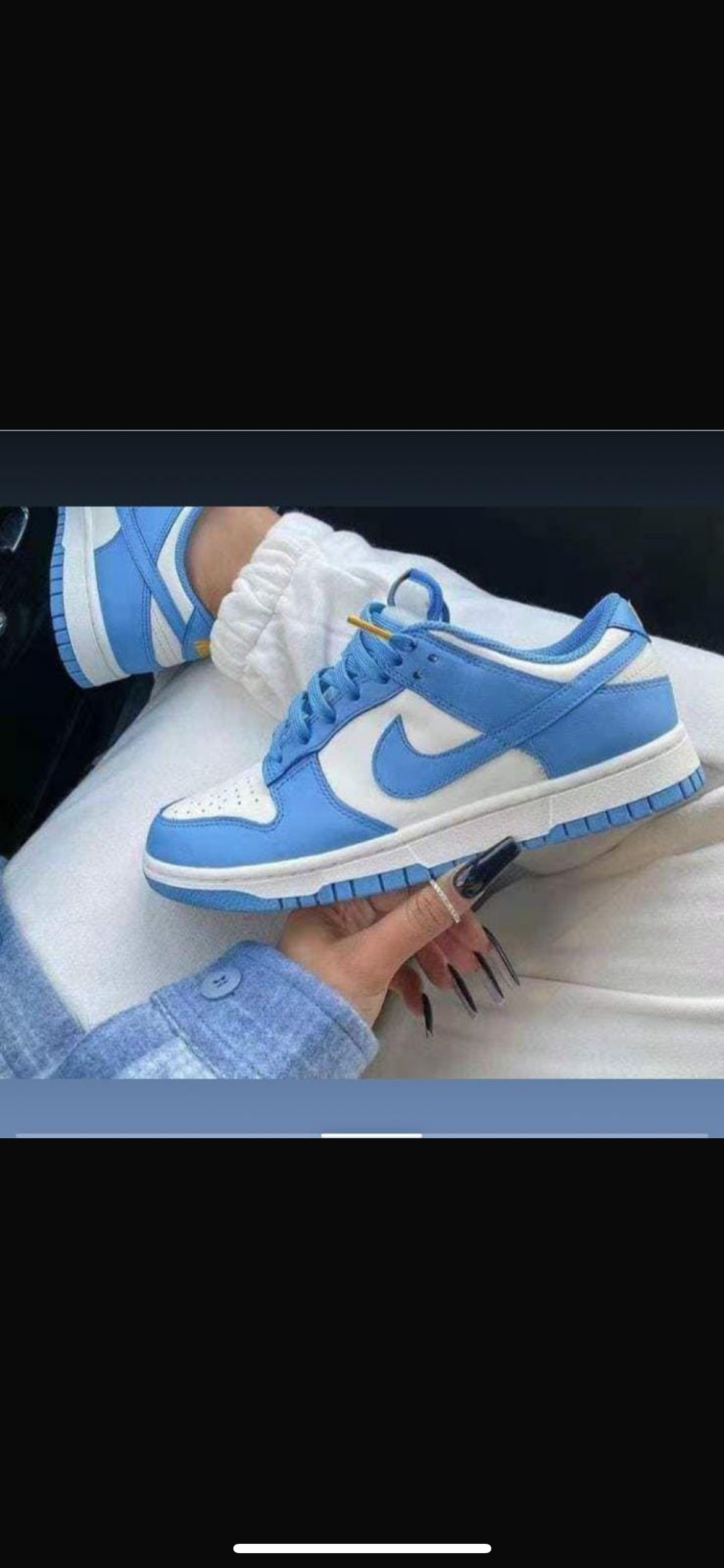 Nike Low Dunk( White/Blue)