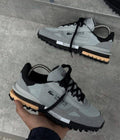 Lacoste Mens Elite Active Nylon and Suede Trainers